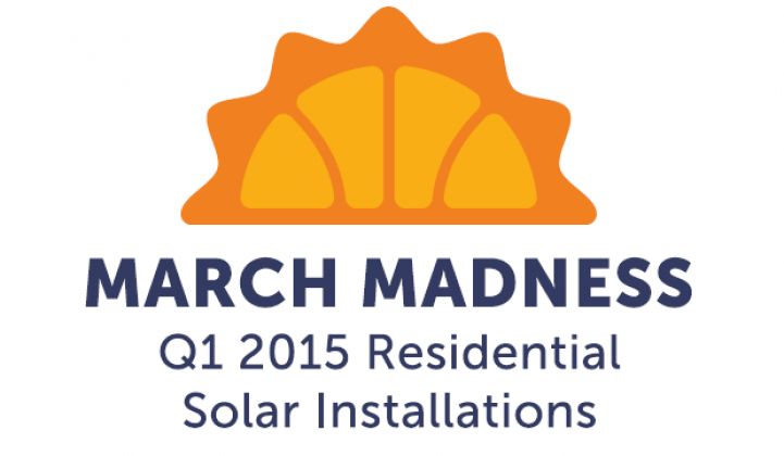 March Madness: Which States Will Install the Most Residential Solar in Q1 2015?