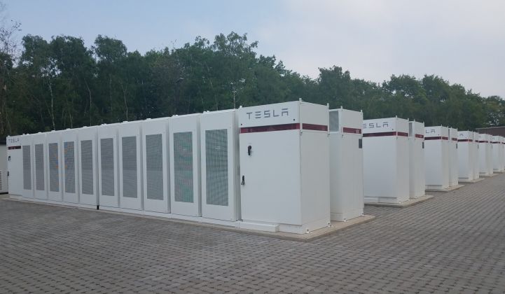 Centrica's REstore pools Tesla batteries in a virtual power plant project.
