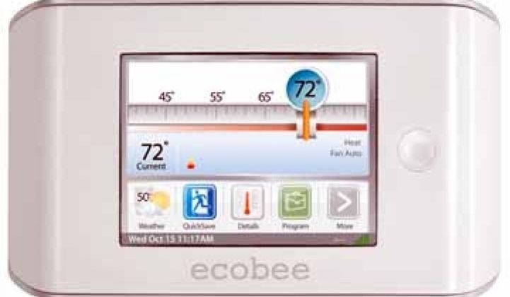 Ecobee: Start With the Thermostat