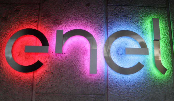 Enel's core earnings were up 3.8 percent last year.