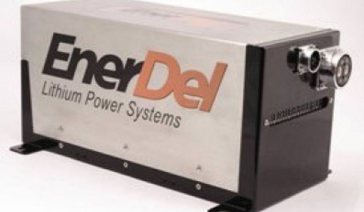 Two More Car Companies To Buy EnerDel Batteries