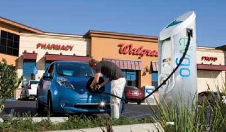 Walgreens Chooses DC Fast Charging Where It Can