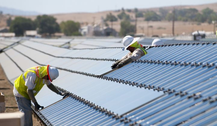 First Solar has made strides in the growing corporate solar market.
