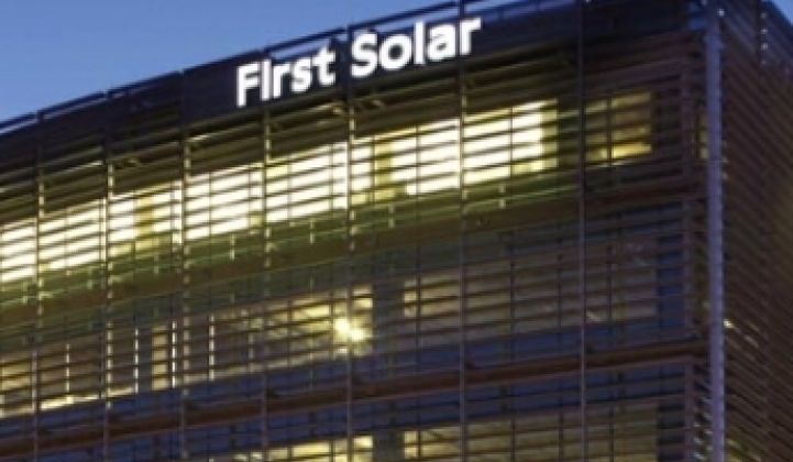 First Solar Drops Cost to 76 Cents a Watt