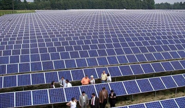 First Solar to Build 100MW Factory and Sell to EDF