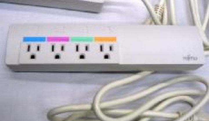 Fujitsu Develops Power Strip for Monitoring Office Energy Consumption