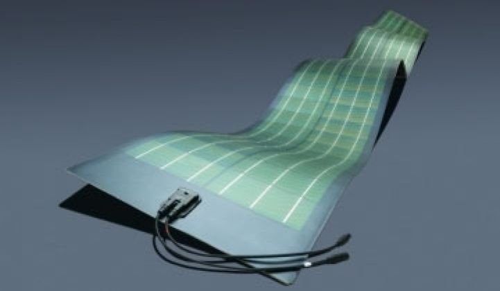 Global Solar Enters the CIGS Flexible Solar Module Business