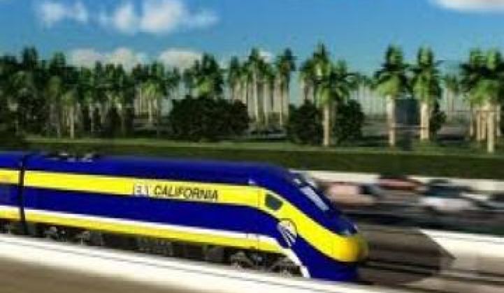 California Reaches for Rejected Rail Money