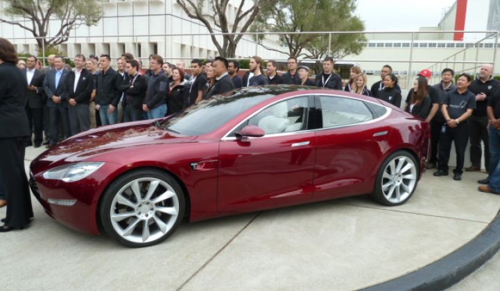 Tesla Plans SUV for 2014 as Factory Formally Opens