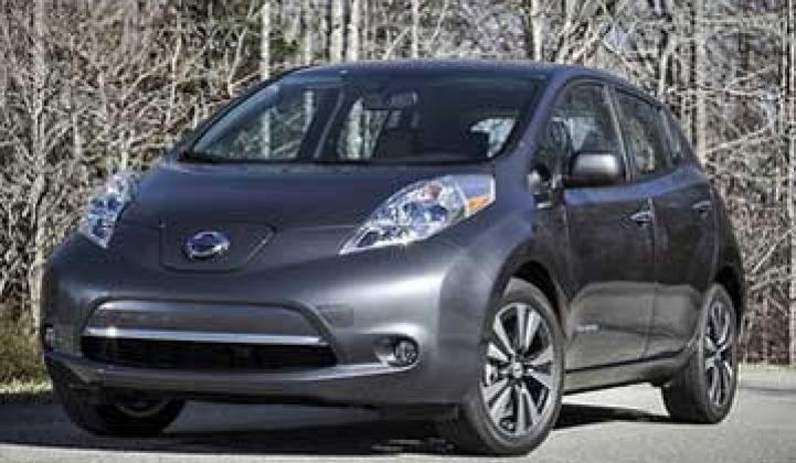 Nissan Drops Leaf Price by 18 Percent