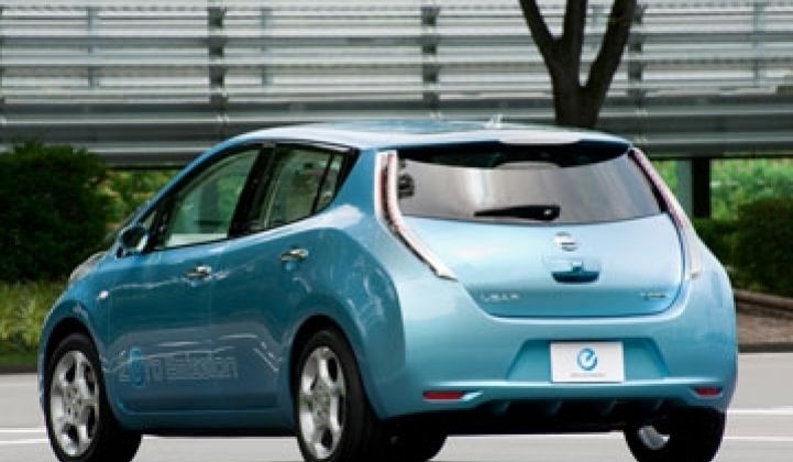 Nissan Prices the Leaf—$32,780—But Will They Make Money?