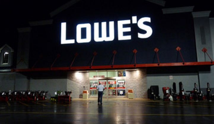 Lowe’s Adopts Sungevity Software for Solar