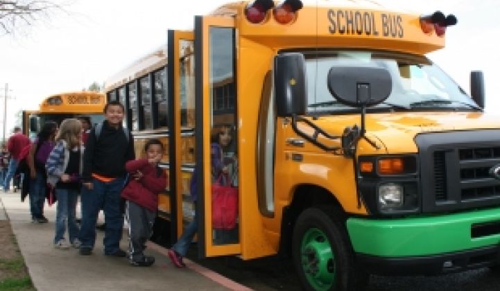 All-Electric School Bus Hits the Road