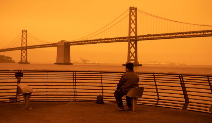 As the American West burned, an eerie orange glow settled on cities including San Francisco.