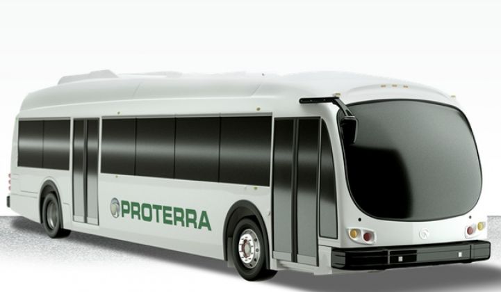 Electric Bus Builder Proterra Innovates in Conservative Transit Market