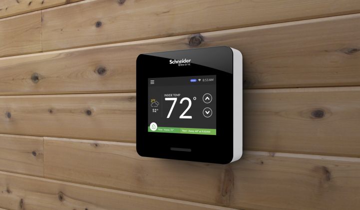 Schneider Electric (Finally) Puts Out a Wi-Fi Thermostat