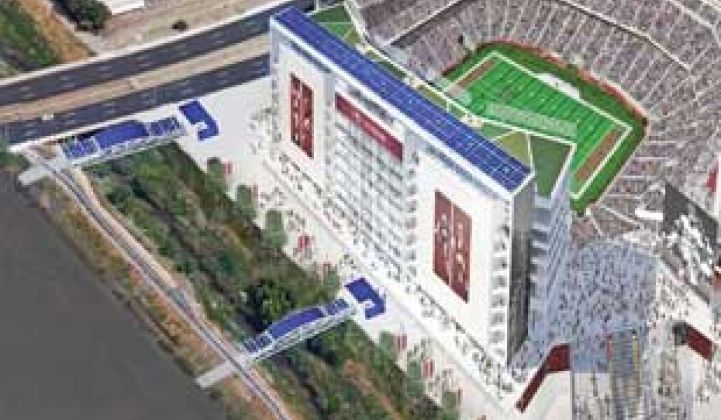49ers Go for LEED Certification With Solar