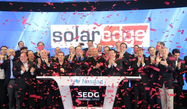 Solar Electronics Startup SolarEdge Is Profitable in Maiden Earnings Call