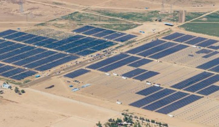 Solar Star, Largest PV Power Plant in the World, Now Operational
