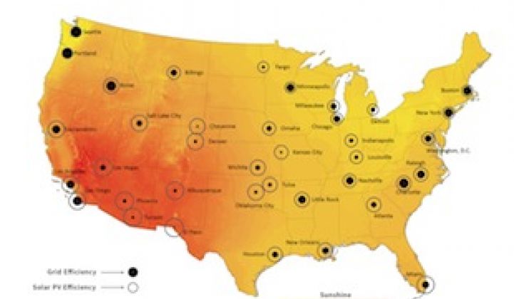 Solar Versus the Grid: This Map Shows Where PV Makes the Most Sense