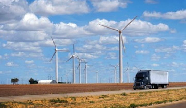 In Texas, Big Wind Benefits From New Transmission