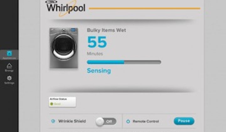 Whirlpool Launches the Wi-Fi Smart Appliance