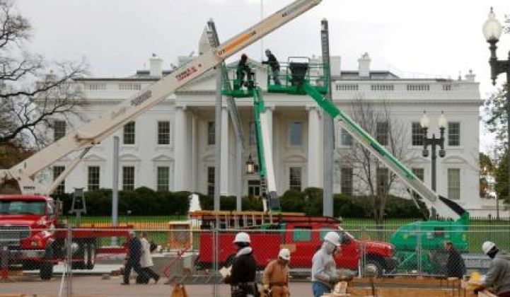 Obama White House Finally Getting Solar PV Panels