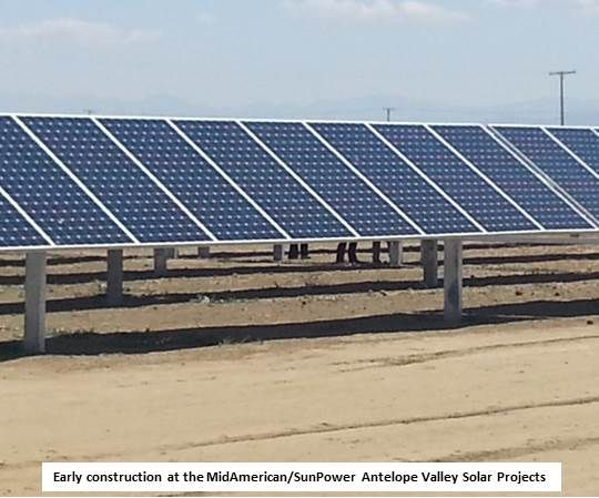 sunpower antelope valley solar