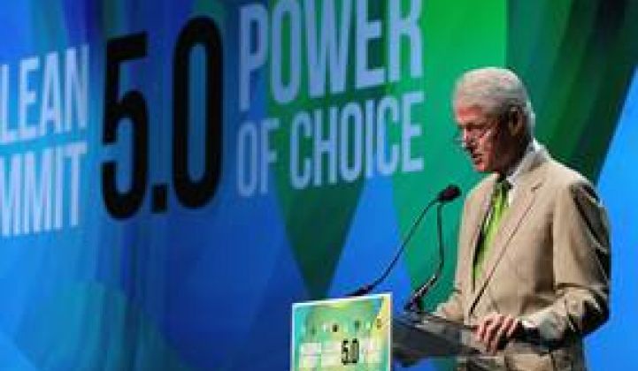 More of President Clinton on Efficiency, Solar, Wind, and Political Realities