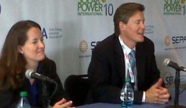Big Growth, Small Turnout, Calls for Teamwork at Solar Power International 2010 Kickoff