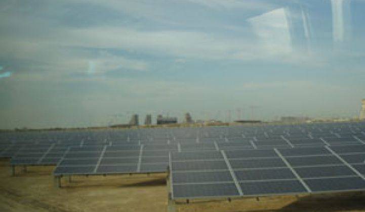 Abu Dhabi Picks Suntech, First Solar for 10MW Solar Farm in Masdar City