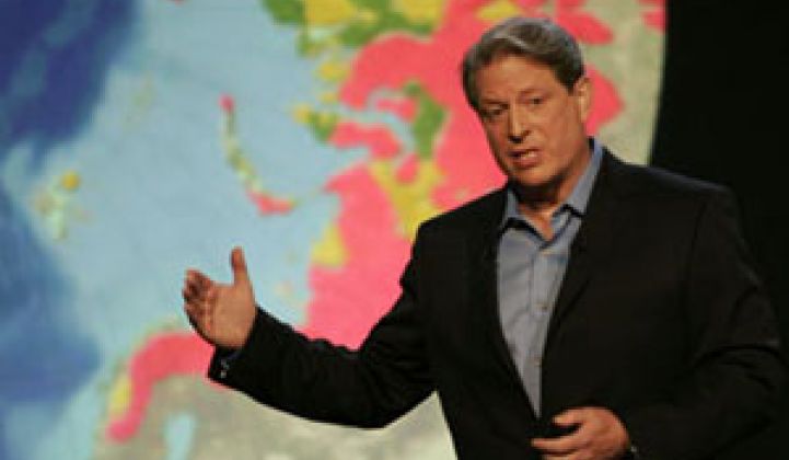 Al Gore Backs Carbon Tax