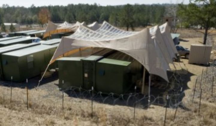 This Army Camp Can Cut Soldier Energy Use by 75%