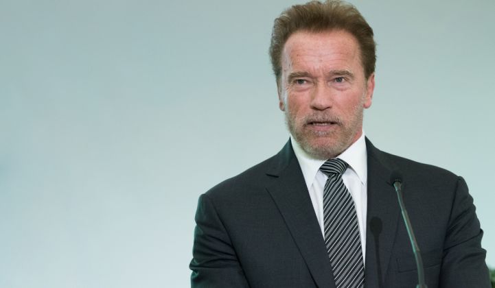Schwarzenegger: Don't talk about climate change; talk about pollution.
