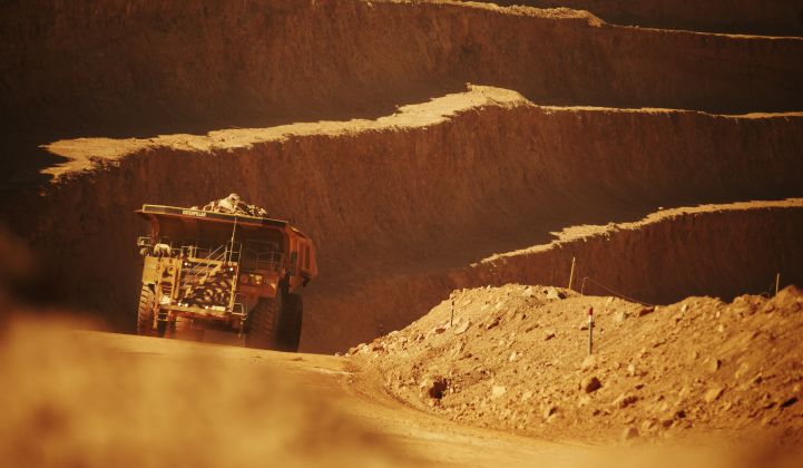 BHP plans to power its Spence mine in Chile entirely with renewables. (Credit: BHP)