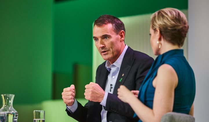 BP CEO Bernard Looney says moves are coming soon on the hydrogen front. (Credit: BP)