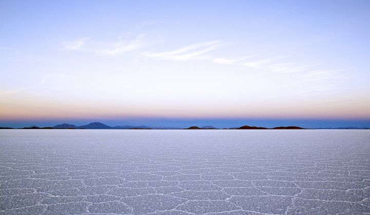 Bolivia lithium brine