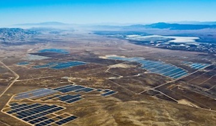 Huge US-Backed Solar Plant Now at Full Power