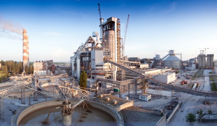 Global cement production is responsible for about 8 percent of the world's carbon emissions.