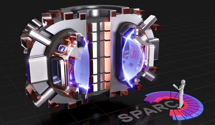CFS’s Sparc machine could pave the way for the world’s first commercial fusion reactor. (Credit: CFS/MIT-PSFC; CAD rendering by T. Henderson)