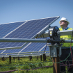 Upward revision: Can the U.S. build 70 gigawatts of renewables a year? (Photo: Duke Energy)
