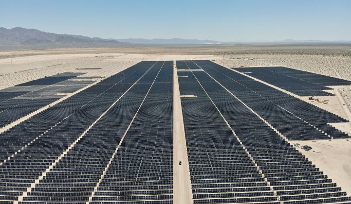 Madar will invest in EDF's Desert Harvest solar projects going up in California. (Image: EDF)