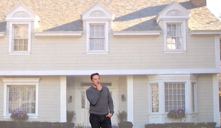 Tesla may soon sell solar roofs at Home Depot and Lowe's.