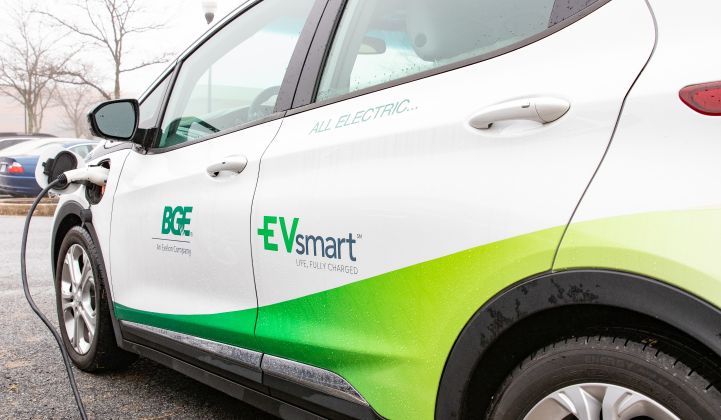 Self-metering EV chargers cut costs for Baltimore Gas & Electric's time-of-use pilot program with EnergyHub