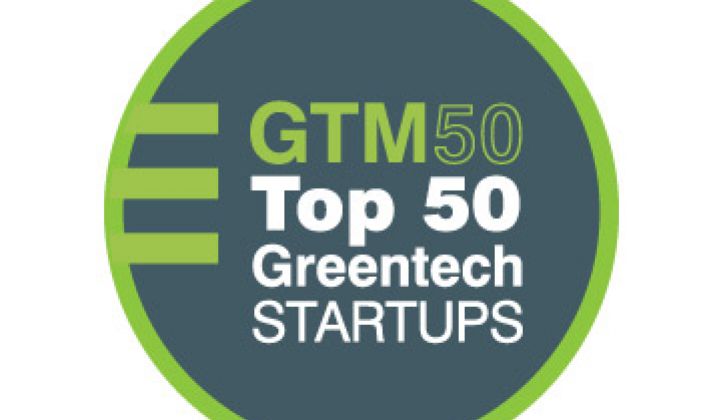 Top 50 VC-Funded Greentech Startups