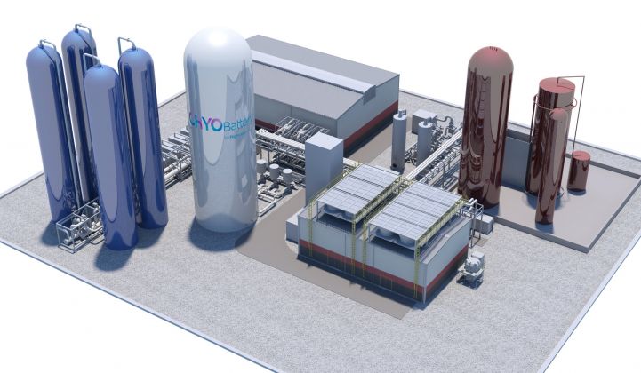 Highview Power uses liquid air storage to convert renewable energy into dispatchable power.