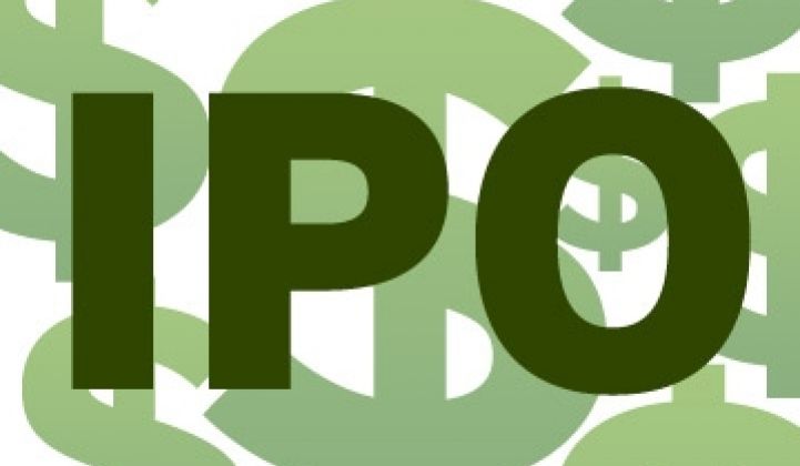 Greentech IPO Report: Past, Present and Top Ten IPO Candidates