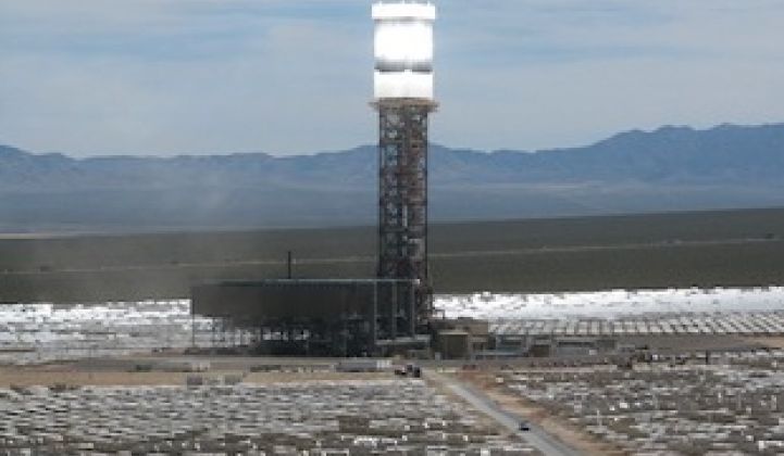 Giant Solar Tower in California Powers Up