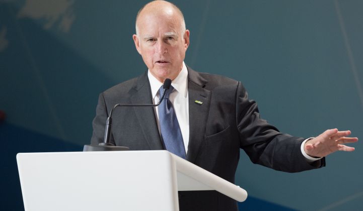 Gov. Brown: California Is ‘Not Turning Back’ on Climate Action or Renewables