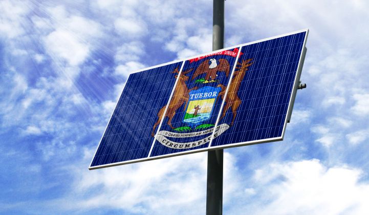 Michigan is about to rise in the solar state rankings.